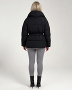 Belted Winter Puffer Jacket