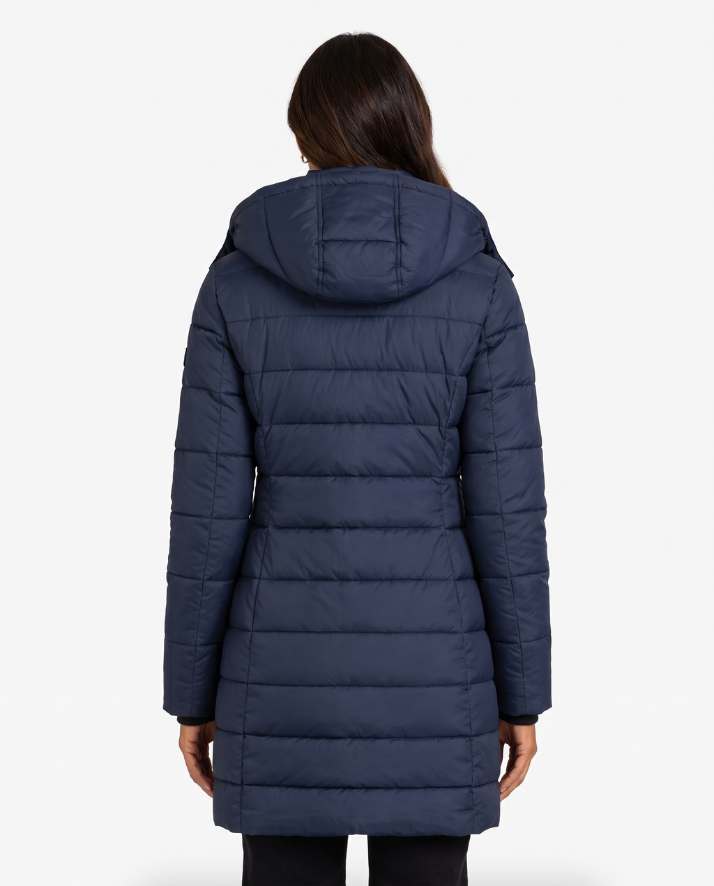 Long Hooded Puffer Jacket | Insulated Winter Coat