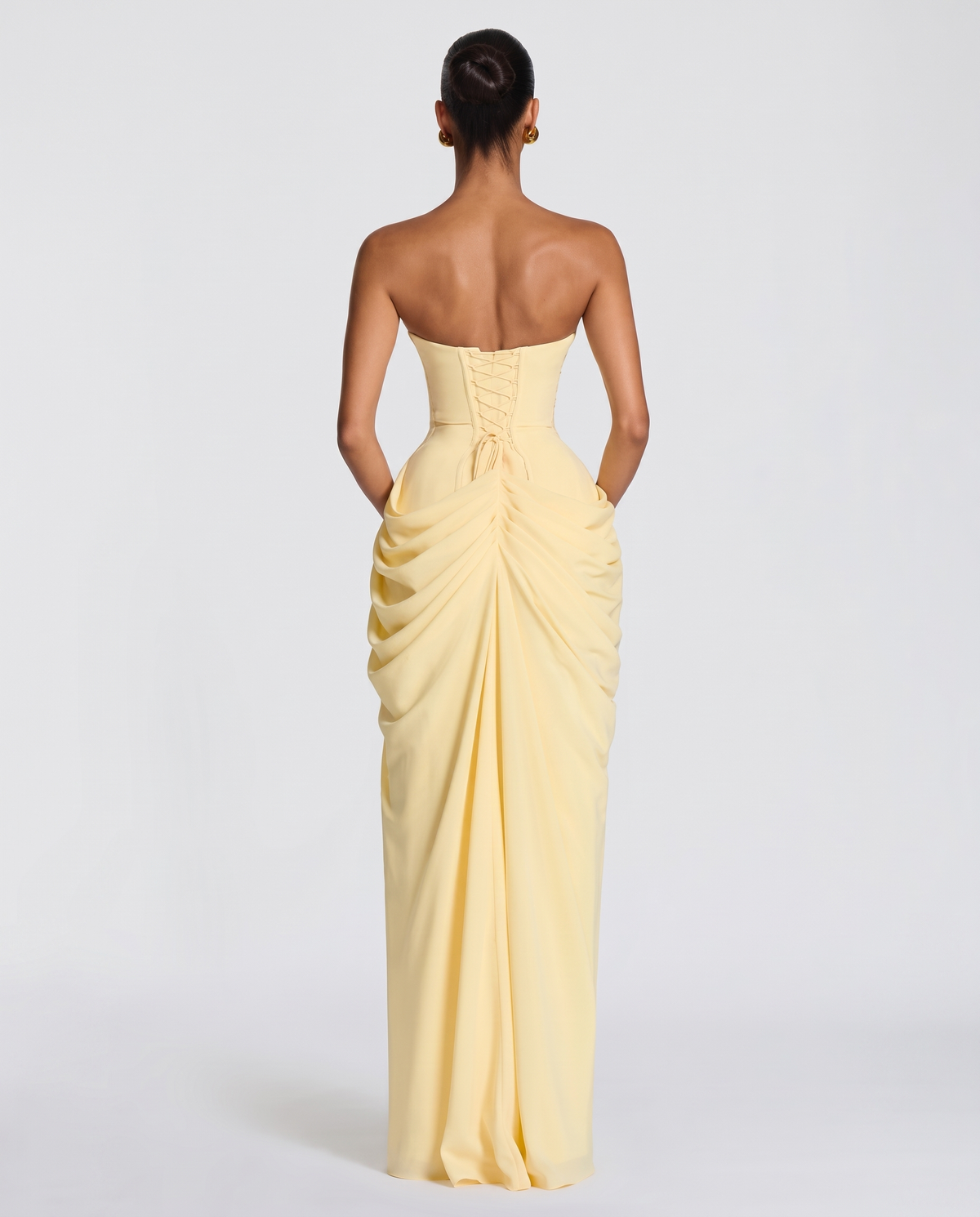 Corset Wedding Guest Maxi Dress