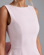 Amélie Pearl Mini Dress Elegant Wedding Guest Dress