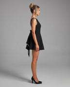 Amélie Pearl Mini Dress Elegant Wedding Guest Dress