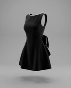 Amélie Pearl Mini Dress Elegant Wedding Guest Dress