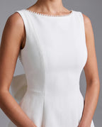 Amélie Pearl Mini Dress Elegant Wedding Guest Dress